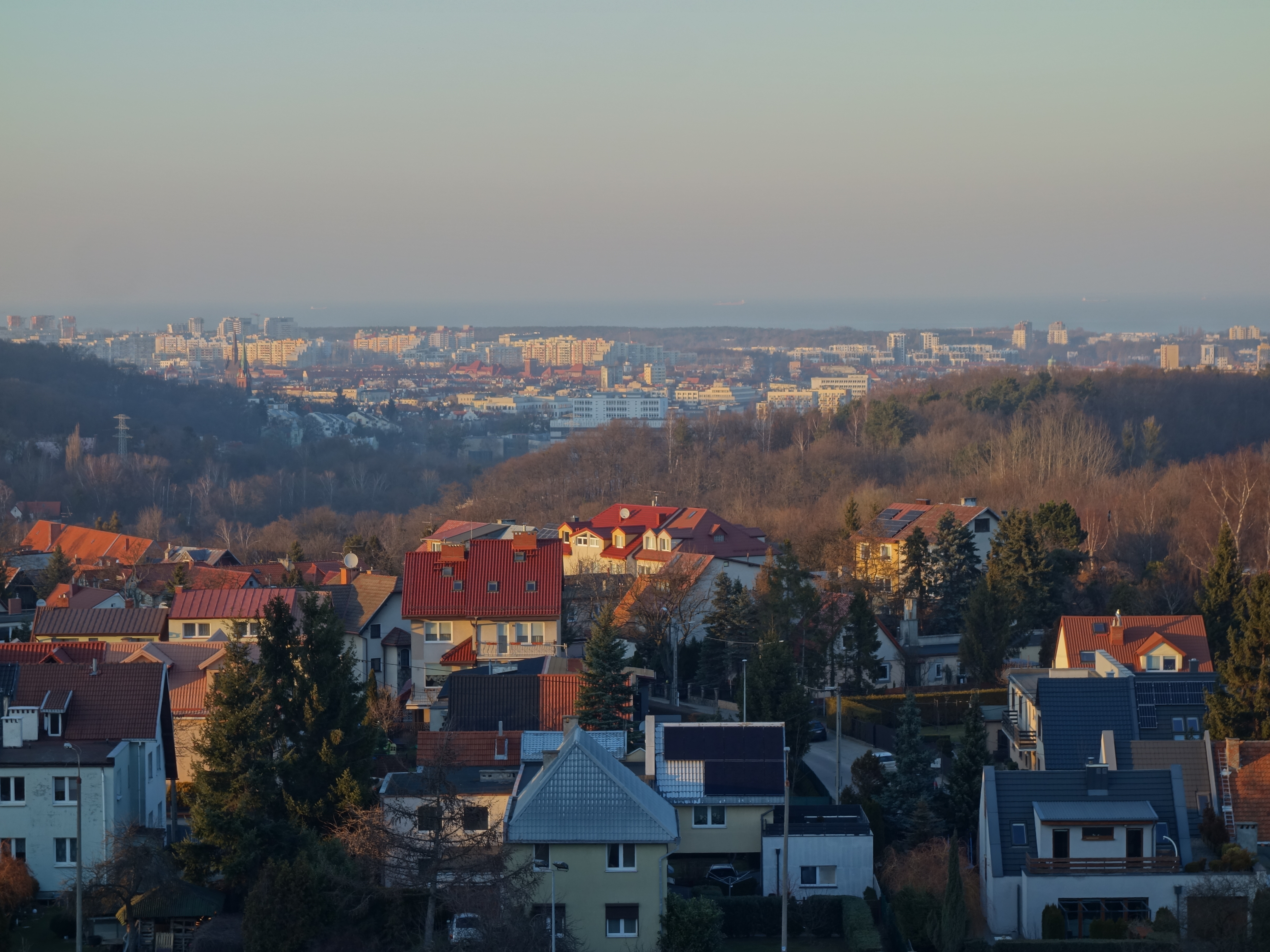 Suchanino i ŚWIETNY widok na dużą połać miasta (od Przymorza po Żuławy)! – Gdańskie bloki i z nich widoki #26